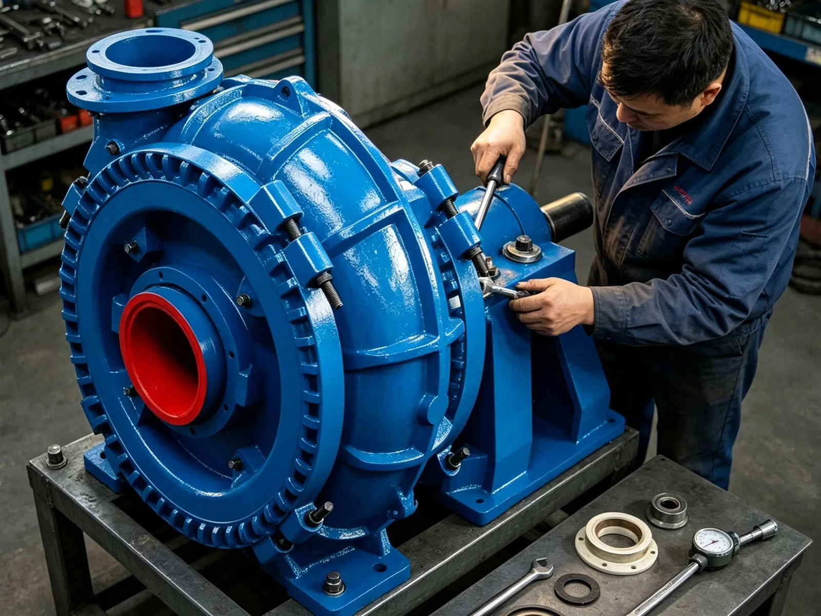 Professional Assembly of Heavy-Duty G Gravel Pump Professional Assembly of Heavy-Duty G Gravel Pump