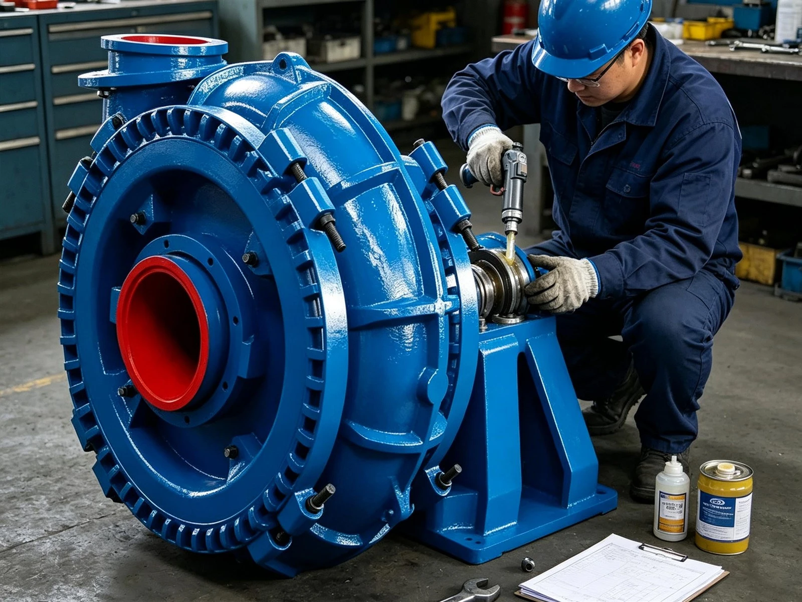 Professional Lubrication Maintenance of G Gravel Pump Professional Lubrication Maintenance of G Gravel Pump